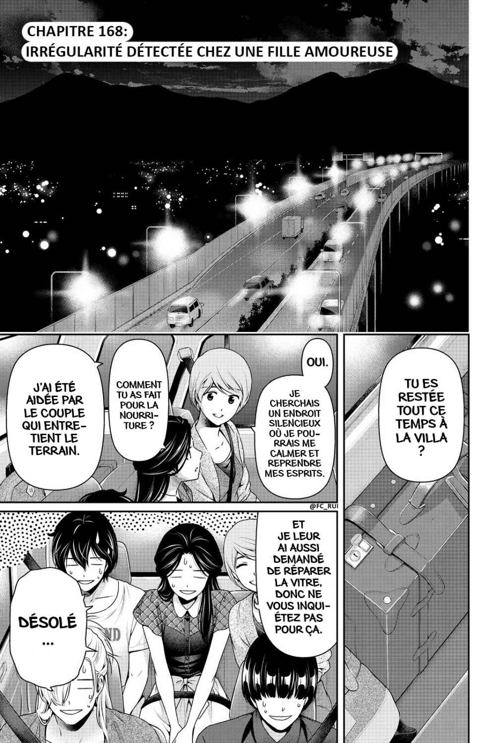 Domestic Na Kanojo: Chapter 168 - Page 1